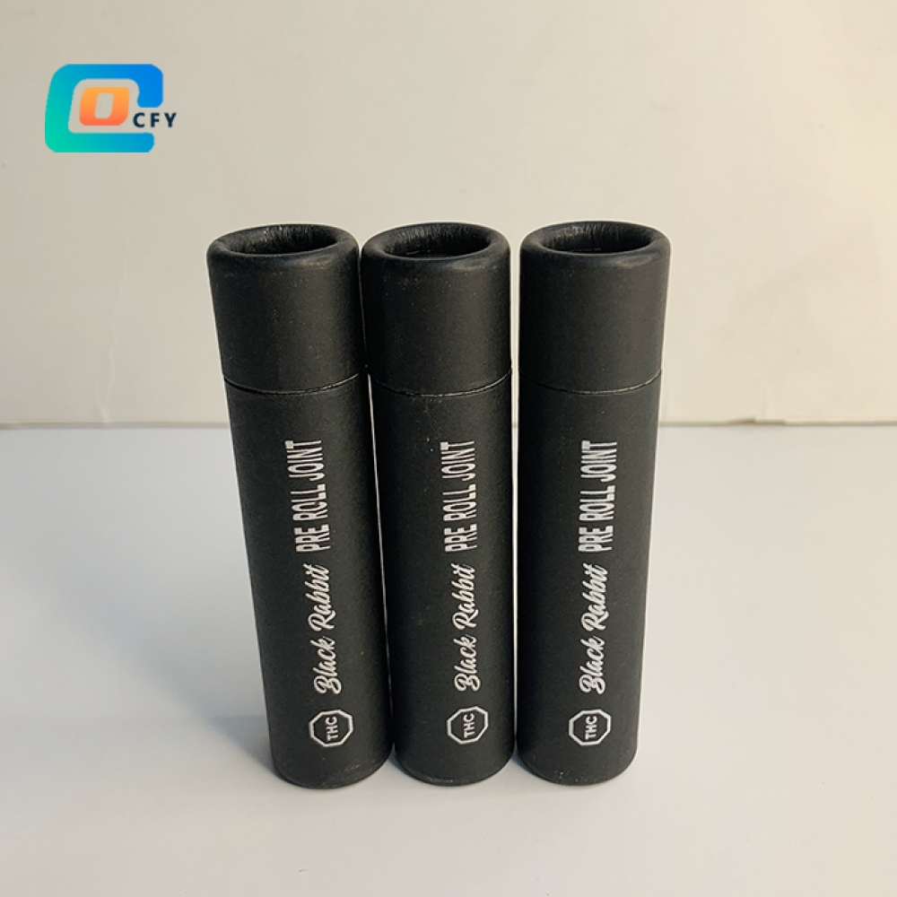 China Directly Factory  Sell Custom round cardboard tube cosmetic cylinder tube packaging paper tube packaging for essential oils cardboard container