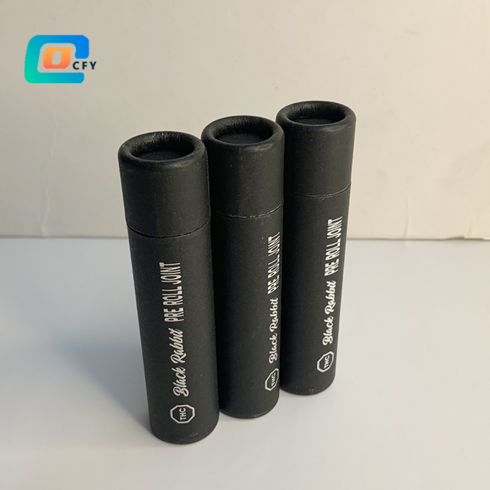 China Directly Factory  Sell Custom round cardboard tube cosmetic cylinder tube packaging paper tube packaging for essential oils cardboard container