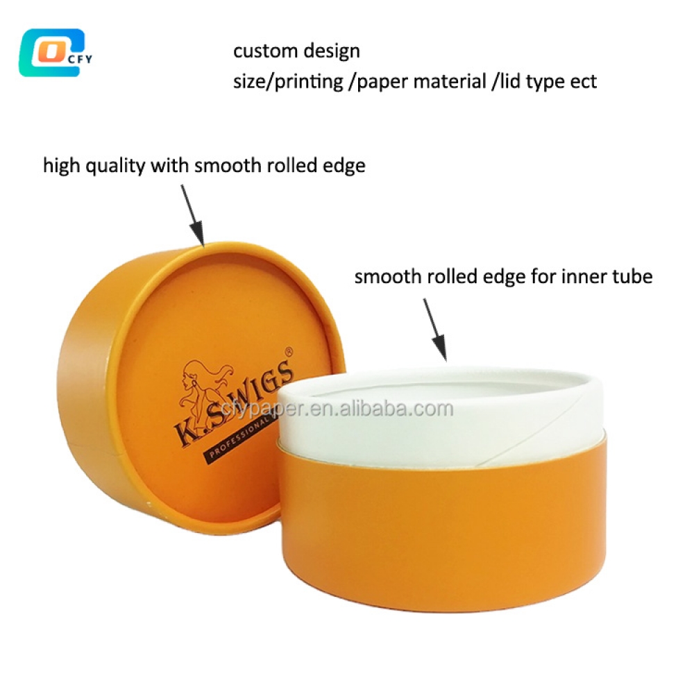 skincare custom paper tube cosmetic packing bath body care butter gift set paper board container with personal logo Face Cream