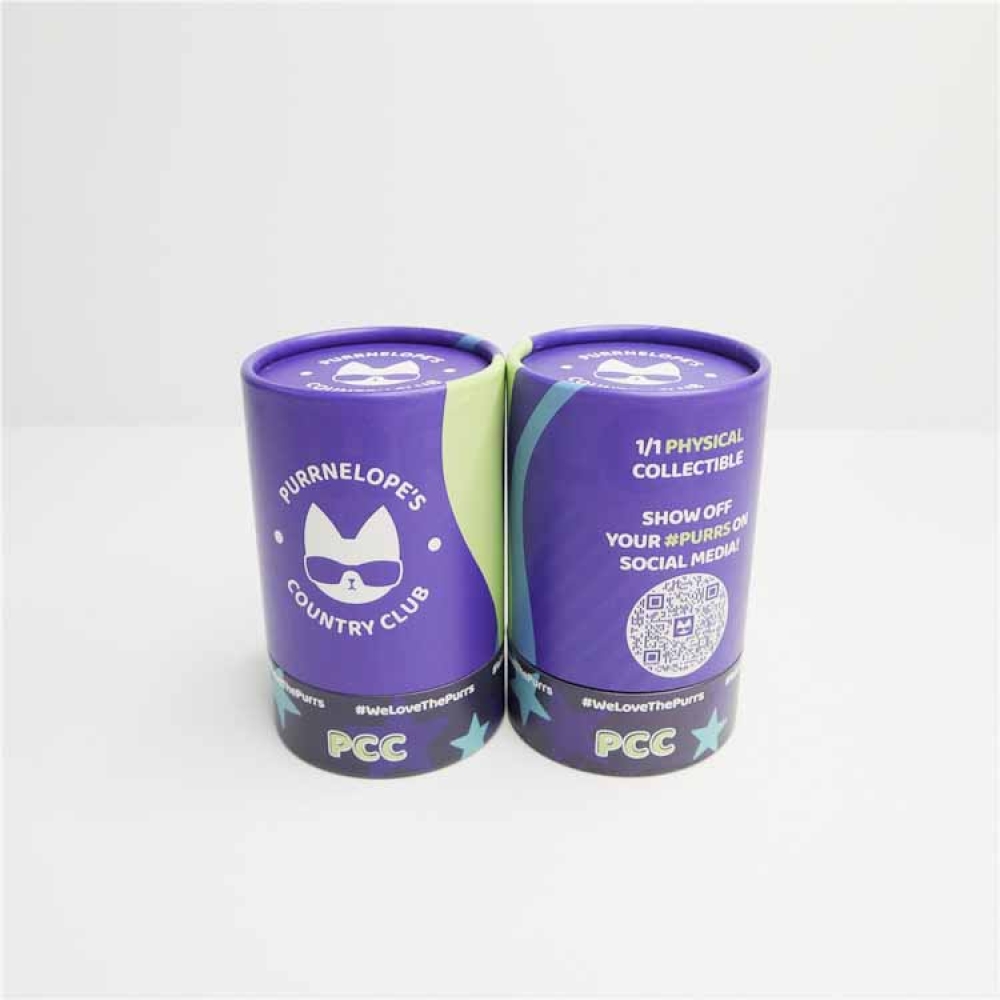 Biodegradable Gift Packaging Kraft Cardboard Tea Paper Tube Gold Custom OEM Customized Cylinder Craft Logo Item Industrial Foil
