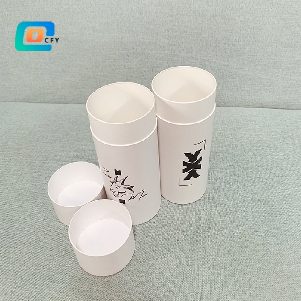 Cardboard Tubes Packaging Factory Price Custom Food Grade Paper water bottle Customized Craft Time Industrial UV Coated printing container