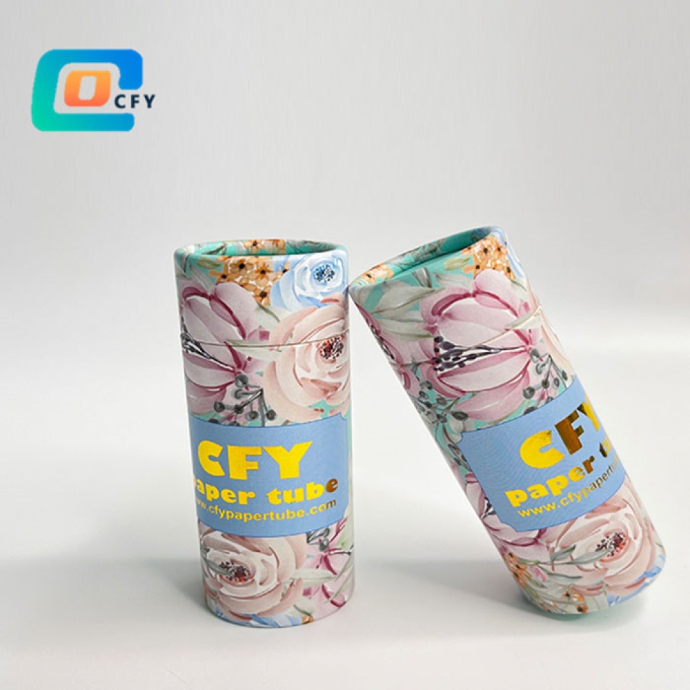 Child-resistant Pen Bagasse Tube Glassine Inside Pulp Fiber cardboard tube cartridges electronic paper container with logo Cosmetic cardboard tube